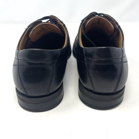 Florsheim Mens Midtown 12138-001 Black Cap Toe Oxford Dress Shoes 10 D - Picture 6 of 12